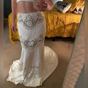 Willowby by Watters wedding skirt